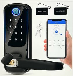 MSR X6 Fingerprint Smart Door Lock with Handle