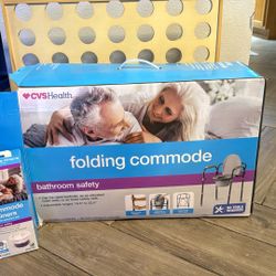 Folding Portable Commode 