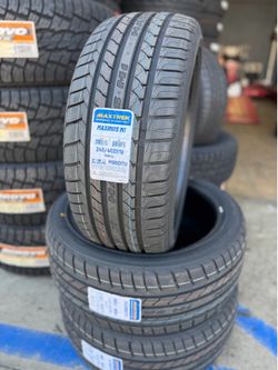 245/40/19 MAXTREC 4 NEW TIRES INSTALLED  ✅ INSTALADAS ✅ 🔥 WE DO COMPUTER ALIGMENT ✅