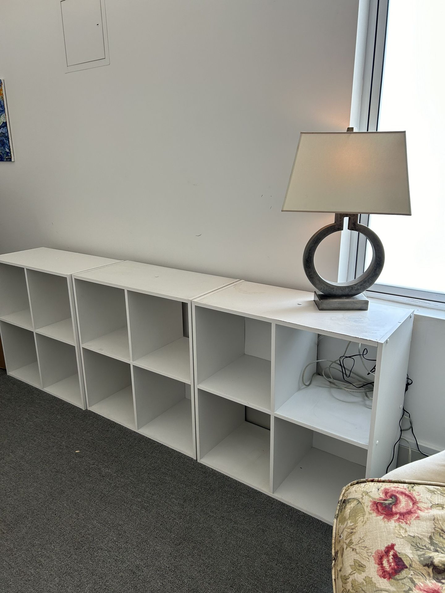 4 - 2x2 Cubby Bookshelves / Storage shelves