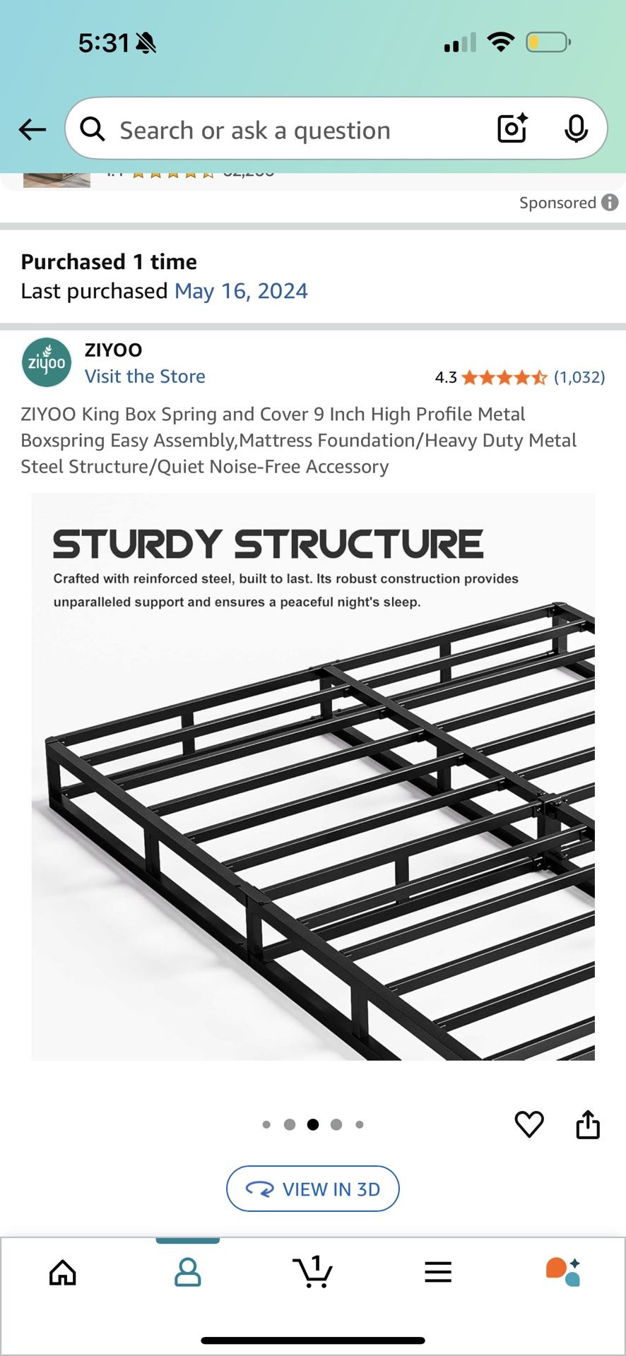 King Size Box Spring