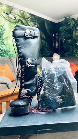 Demonia Boots / Gothic / Custom / Party/Rock /Raininess