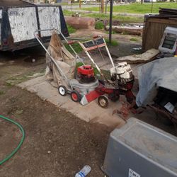 Rototiller And Leaf Vacuum