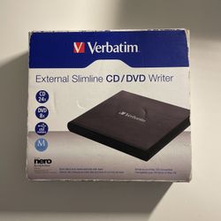 Verbatim Slimline CD/DVD Player 
