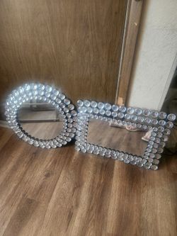2 Glam Mirrors