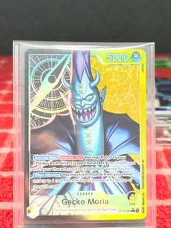 Gecko Moria OP14-080 Alternate Art Leader