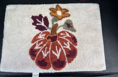 Floral Bath Mat