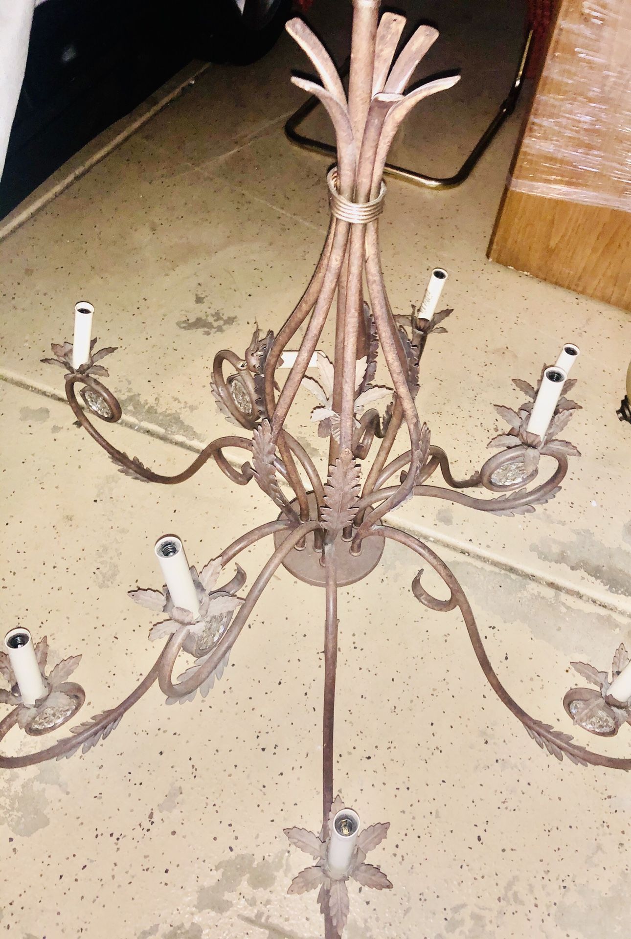 9 cup chandelier