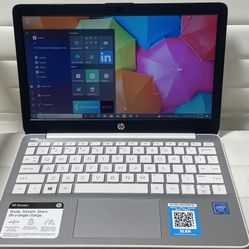 Laptop HP Stream 11-AK1035NR,  Intel Atom X5 E8000 1.04GHz , 4GB RAM, 32GB SSD Windows 10