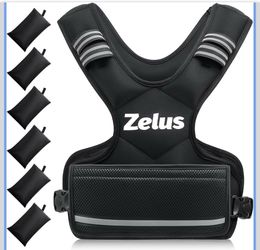 Zelus Weighted Vest with Weight Pouches