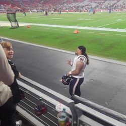 New Orleans Saints @ Arizona Cardinals Row 8 Lowers