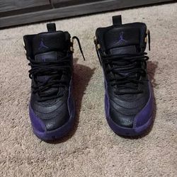 Jordan Men's Purple and Black Trainers