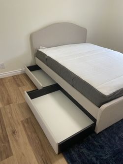 Full Size IKEA Bed And Mattress
