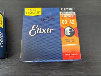 Elixir 9-42 Electric Guitar Strings