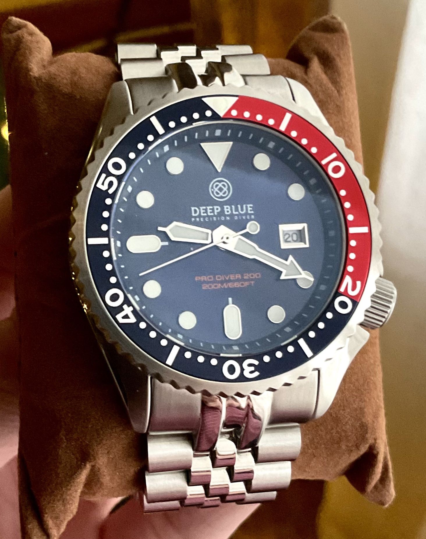 Deep Blue Pro Diver 200 Quartz Watch