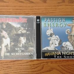 Siegfried & Roy "Sound Of The Secret Garden" New & "Havana Night Club The Show" Used Cd Combo