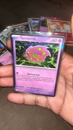 Spiritomb Pokémon Card 035/084