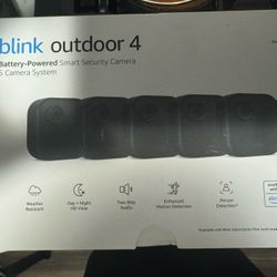 Blink  Outdoor 4 Camera Setup (Includes 5 Cameras)