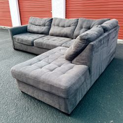 Gray Sectional Couch 