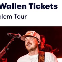 Morgan Wallen Ticket 7/12 Face Value