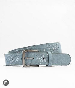 A.LAB Britney Light Blue Denim Belt.( medium)