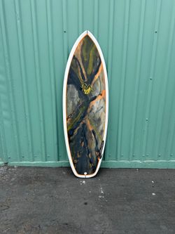 5’1” By RetroStix Surfboards. New!!