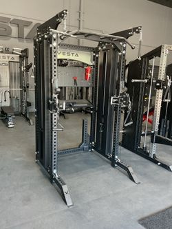 Vesta Fitness PRO SERIES 2-1 Ultimate Half Rack Functional Trainer/Gym Equipment/ Home Gym/ Fitness/ FREE DELIVERY 🚚
