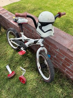 Huffy Star Wars Storm Trooper kids bike w/ Training Wheels