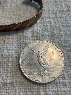 Silver .999 1 ounce 2024 Mexico Libertad