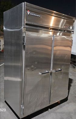 Victory 2-door Stainless Refrigerator Get Free Delivery One Full-Year Warranty Made in the USA 🇺🇸 Compare At $6,000