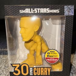 NBA Basketball Golden State Warriors Stephen Curry Small Stars Mini Figurine New