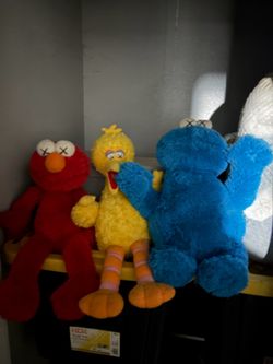KAWS Sesame Street Plush Toys