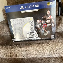 Complete With Box PS4 Pro 1tb God Of War Ragnarok Edition