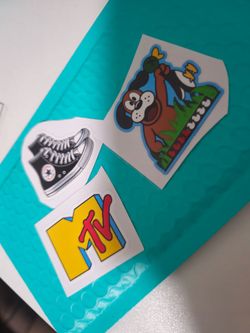 Lot of 3 - Premium UV Stickers
