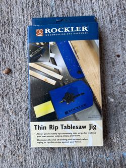 Rockler Thin Rip Table Saw Jig