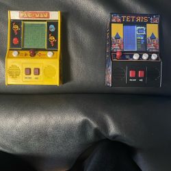 Mini Pac Man And Tetris Games!