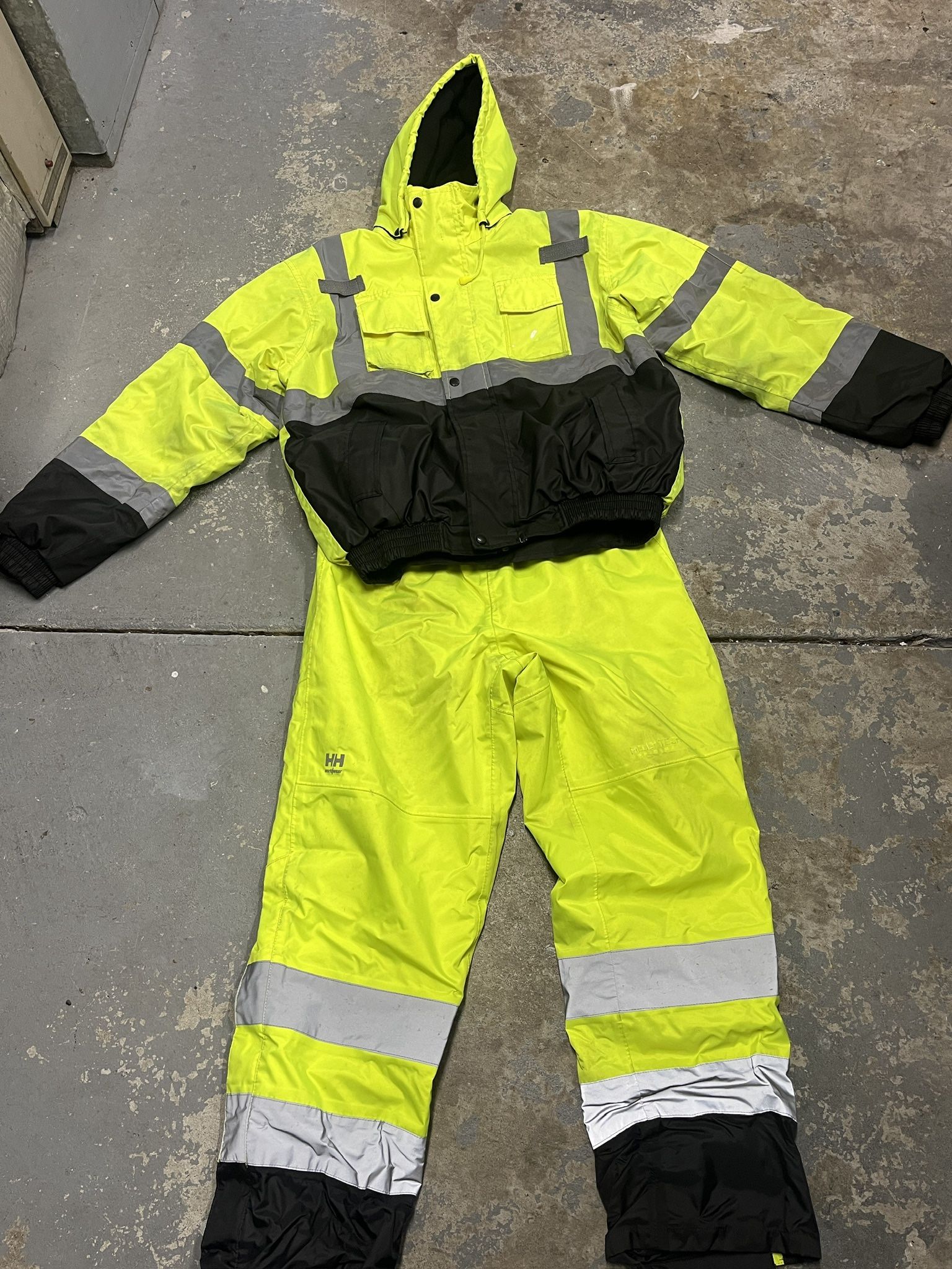 Reflective Insulated Rain Pants & Jacket