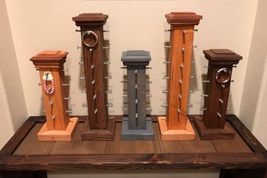 Rustic Jewelry Display