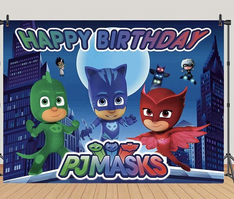 Pj mask Party decoration