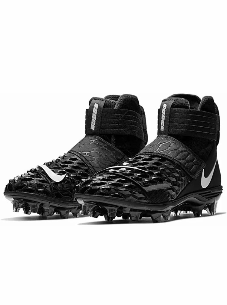 Nike Force Savage Elite 2 Black Football Cleat AH3999-001 Men’s Size 10 New without box
