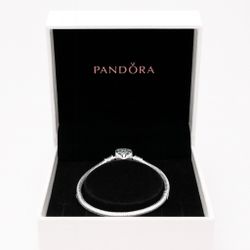 Pandora Silver Bracelet, Family Tree Heart #598827C01