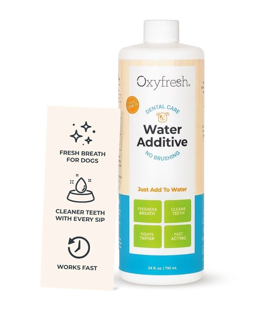 Oxyfresh Dental Care Water Additive No Brushing For Dogs 24oz
