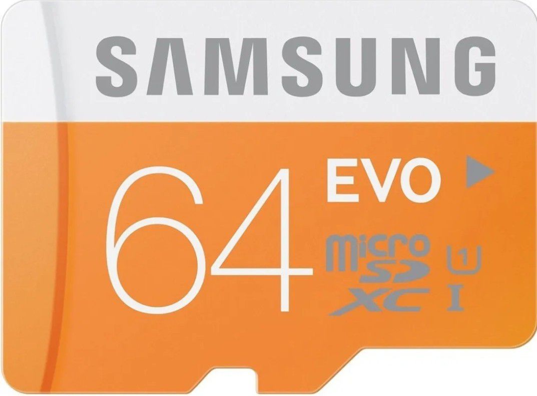 Samsung EVO 64GB Micro SD SDXC Memory Card (Brand New )