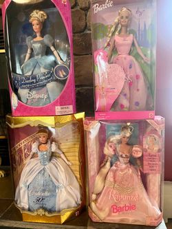 Barbie Princess Dolls (4 count)