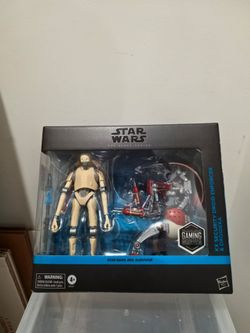KX Security Droid Enforcer & Droideka 2 pack, Star Wars Black Series, jedi: Survivor game, 6 Inch Action Figure, Amazon Exclusive