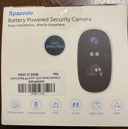 Battery Powered Security Camera