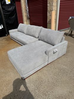 Light Gray sectional Sofa