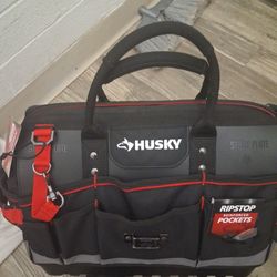 16" Heavy Duty Husky Pro Tool Bag Goes For 50  Only Asking 25 