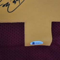 Washington Redskins Ricky Ervins Autograph Jersey