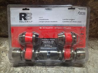 Reliabilt Antique Brass Keyed Entry Project Pack